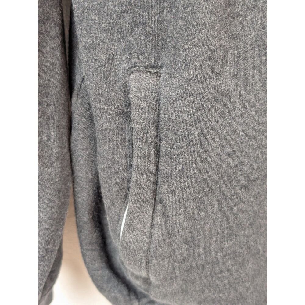 Y2K Sean John Full Zip Hooded Sweater Grey , Black and White Men's Size 3XL - Picture 3 of 16